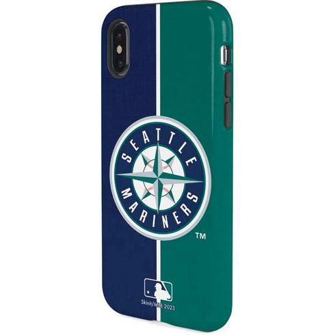 MLB Seattle Mariners Split iPhone X Pro Case