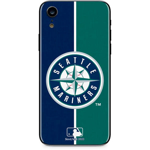 MLB Seattle Mariners Split iPhone XR Skin