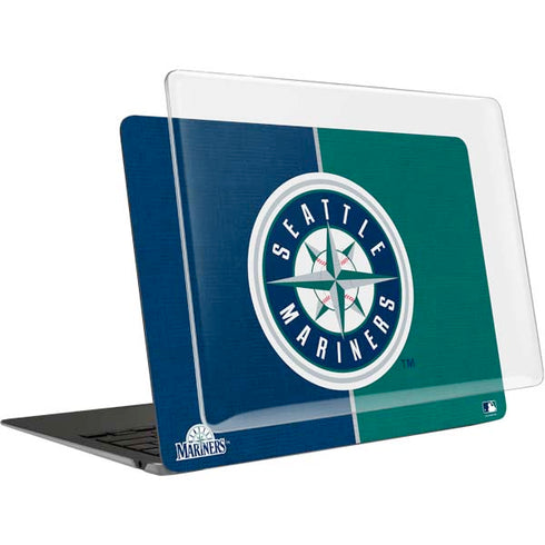 MLB Seattle Mariners Split MacBook Air 13in M1 (2021) Case plus Skin