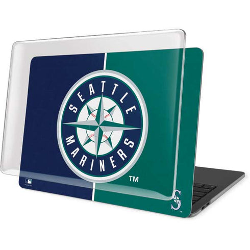 MLB Seattle Mariners Split MacBook Pro 13in (2020) Case plus Skin