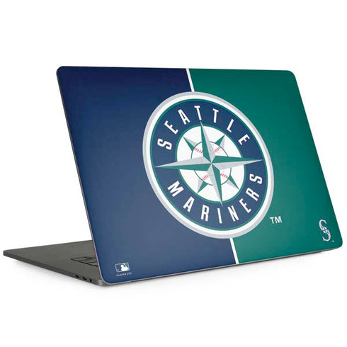 MLB Seattle Mariners Split Apple MacBook Pro 15-inch Skin