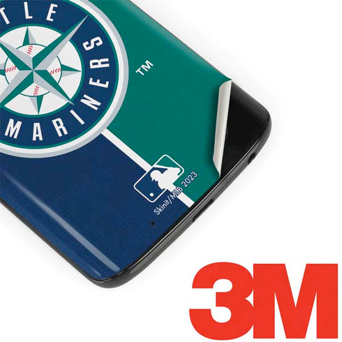 MLB Seattle Mariners Split Moto G6 Skin