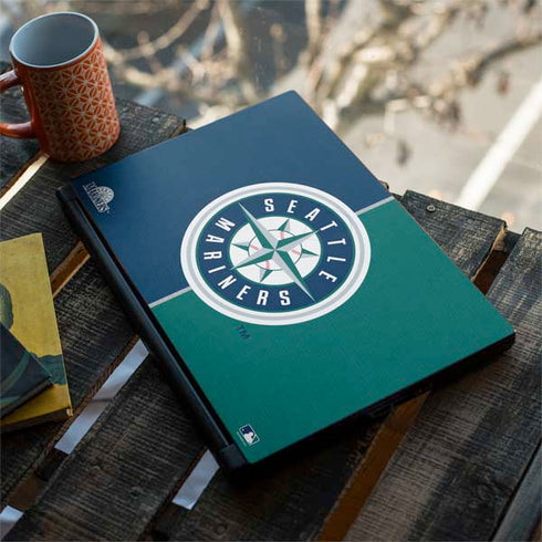 MLB Seattle Mariners Split MSI GS65 Stealth Laptop Skin