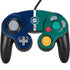 MLB Seattle Mariners Split Nintendo GameCube Controller Skin