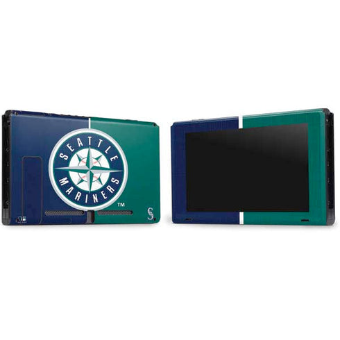 MLB Seattle Mariners Split Nintendo Switch Bundle Skin