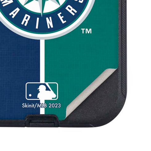 MLB Seattle Mariners Split Otterbox Defender iPhone Skin