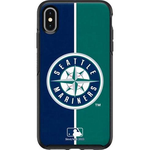 MLB Seattle Mariners Split Otterbox Symmetry iPhone Skin