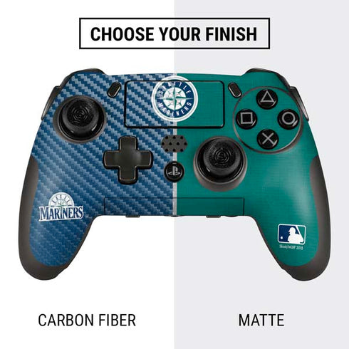 MLB Seattle Mariners Split PlayStation Scuf Vantage 2 Controller Skin