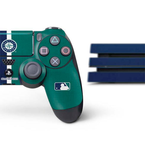 MLB Seattle Mariners Split PS4 Pro Bundle Skin
