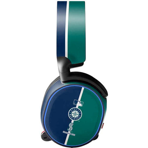 MLB Seattle Mariners Split SteelSeries Arctis 5 Skin