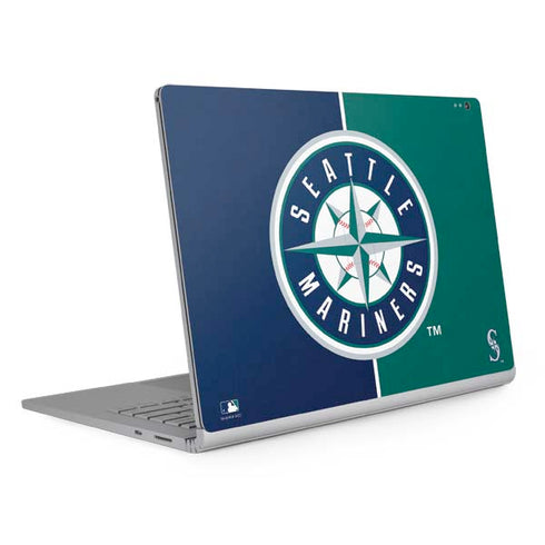 MLB Seattle Mariners Split Surface Book 2 13.5in Skin