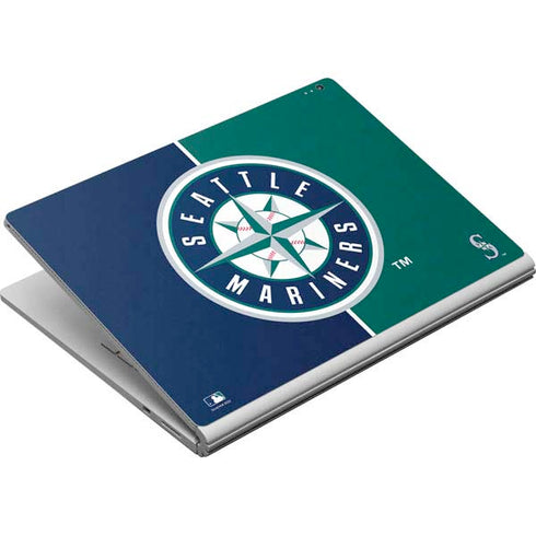 MLB Seattle Mariners Split Surface Book Skin