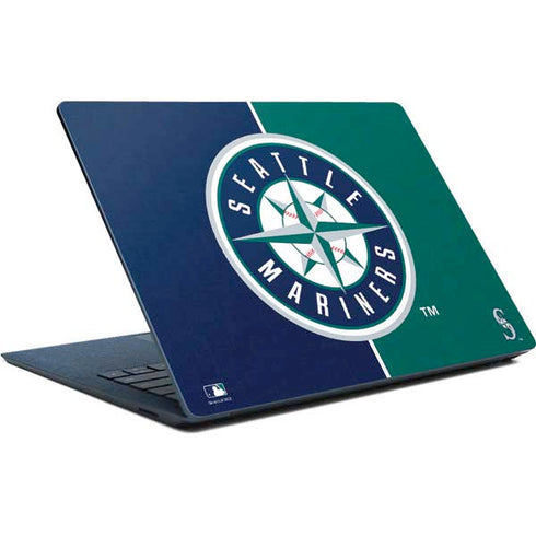 MLB Seattle Mariners Split Surface Laptop Skin