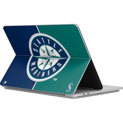 MLB Seattle Mariners Split Surface Laptop Studio Skin