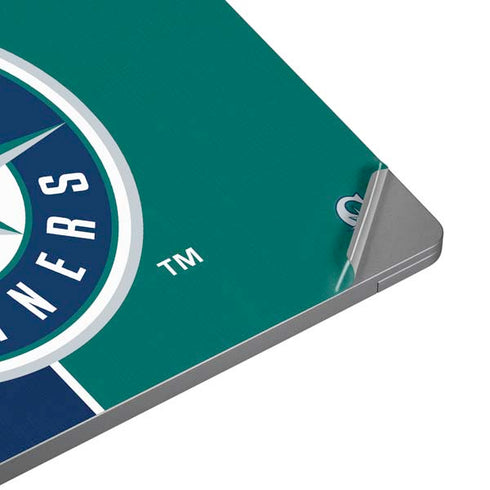 MLB Seattle Mariners Split Universal Laptop 11in (8.8 x 6.2in) Skin