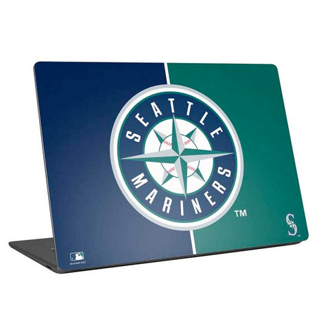 MLB Seattle Mariners Split Universal Laptop 12in (9.8 x 6.8in) Skin