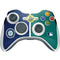 MLB Seattle Mariners Split Xbox 360 Wireless Controller Skin