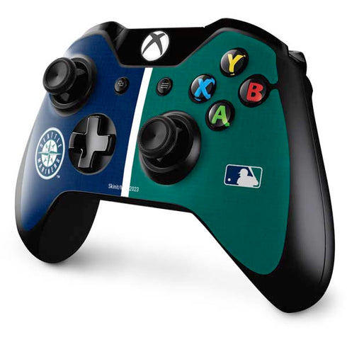 MLB Seattle Mariners Split Xbox One Controller Skin