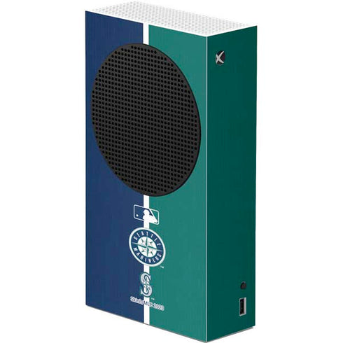 MLB Seattle Mariners Split Xbox Series S Console Skin