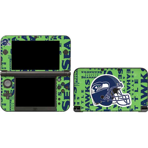 NFL Seattle Seahawks - Blast Green 3DS XL 2015 Skin