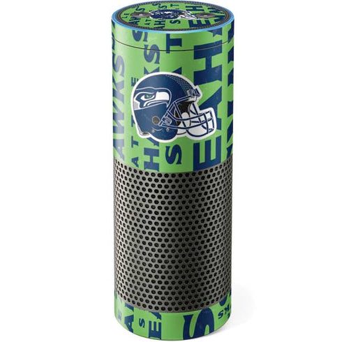 NFL Seattle Seahawks - Blast Green Amazon Echo Skin