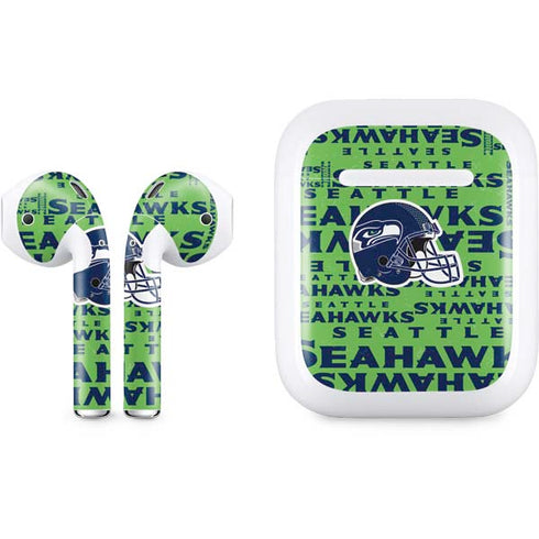 NFL Seattle Seahawks - Blast Green Apple AirPods Skin