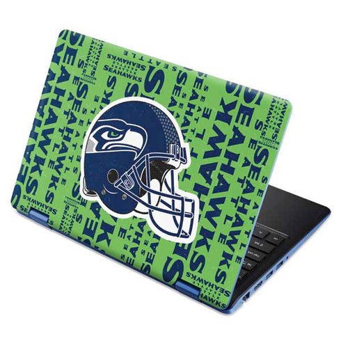 NFL Seattle Seahawks - Blast Green Aspire R11 11.6in Skin