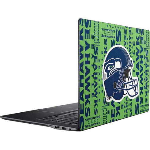 NFL Seattle Seahawks - Blast Green Ativ Book 9 (15.6in 2014) Skin