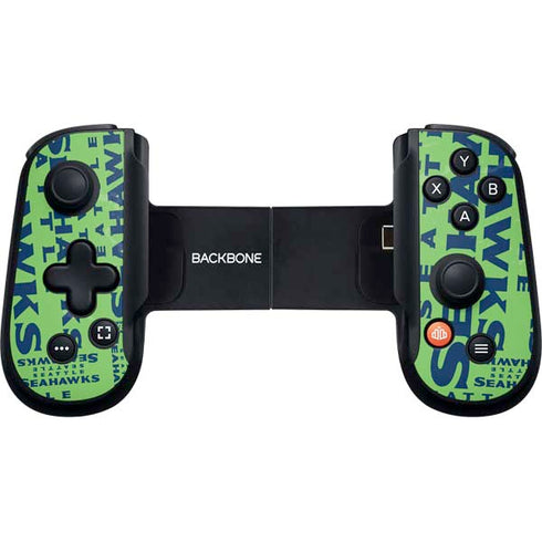 NFL Seattle Seahawks - Blast Green Backbone One for iPhone Game Controller Skin
