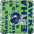NFL Seattle Seahawks - Blast Green Cooler Master MasterBox Q300L Mini Tower Skin