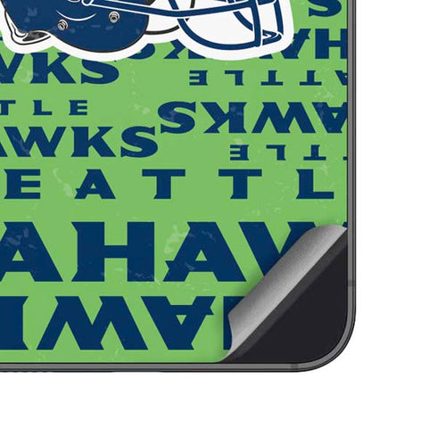 NFL Seattle Seahawks - Blast Green Galaxy A14 5G Skin