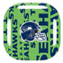 NFL Seattle Seahawks - Blast Green Galaxy Buds Pro Skin