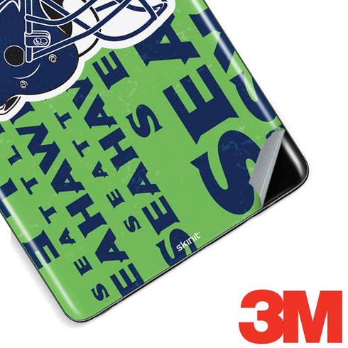 NFL Seattle Seahawks - Blast Green Galaxy Note 8 Skin