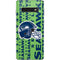 NFL Seattle Seahawks - Blast Green Galaxy S10 Skin