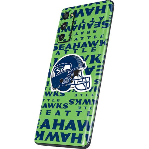 NFL Seattle Seahawks - Blast Green Galaxy S20 Fan Edition Skin