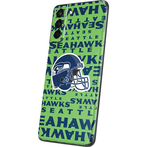 NFL Seattle Seahawks - Blast Green Galaxy S21 5G Skin
