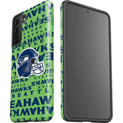 NFL Seattle Seahawks - Blast Green Galaxy S21 Plus 5G Pro Case
