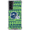 NFL Seattle Seahawks - Blast Green Galaxy S22 Clear Case
