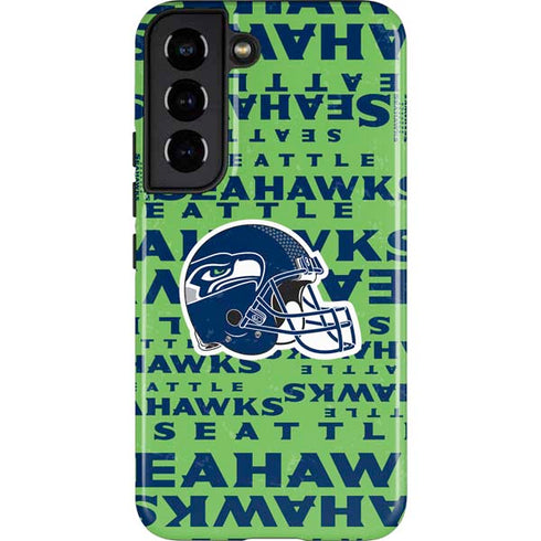 NFL Seattle Seahawks - Blast Green Galaxy S22 Pro Case