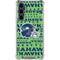NFL Seattle Seahawks - Blast Green Galaxy S23 FE Clear Case