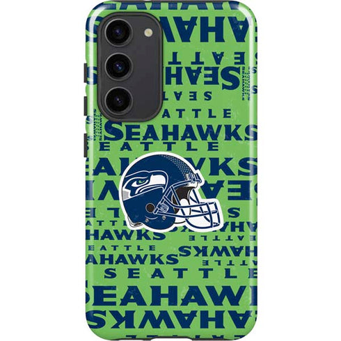 NFL Seattle Seahawks - Blast Green Galaxy S23 Plus Pro Case
