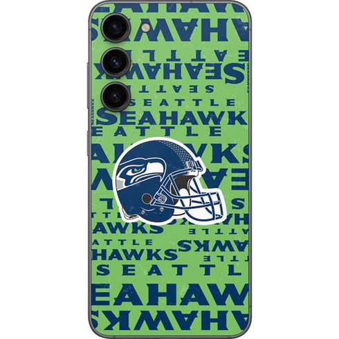 NFL Seattle Seahawks - Blast Green Galaxy S23 Plus Skin