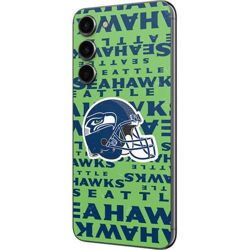 NFL Seattle Seahawks - Blast Green Galaxy S23 Plus Skin