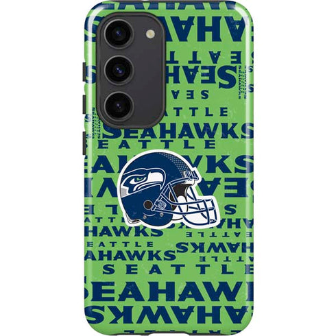 NFL Seattle Seahawks - Blast Green Galaxy S23 Pro Case