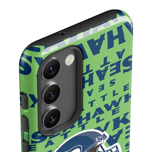 NFL Seattle Seahawks - Blast Green Galaxy S23 Pro Case