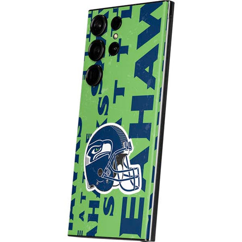 NFL Seattle Seahawks - Blast Green Galaxy S23 Ultra Skin