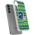 NFL Seattle Seahawks - Blast Green Galaxy S24 Plus Clear Case
