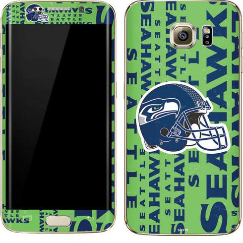 NFL Seattle Seahawks - Blast Green Galaxy S7 Edge Skin