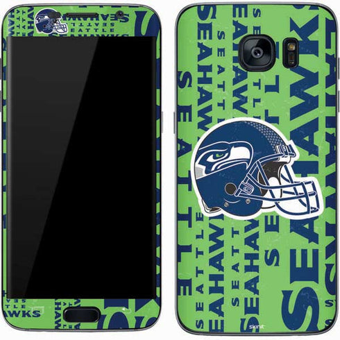 NFL Seattle Seahawks - Blast Green Galaxy S7 Skin