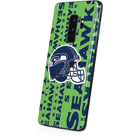 NFL Seattle Seahawks - Blast Green Galaxy S9 Plus Skin